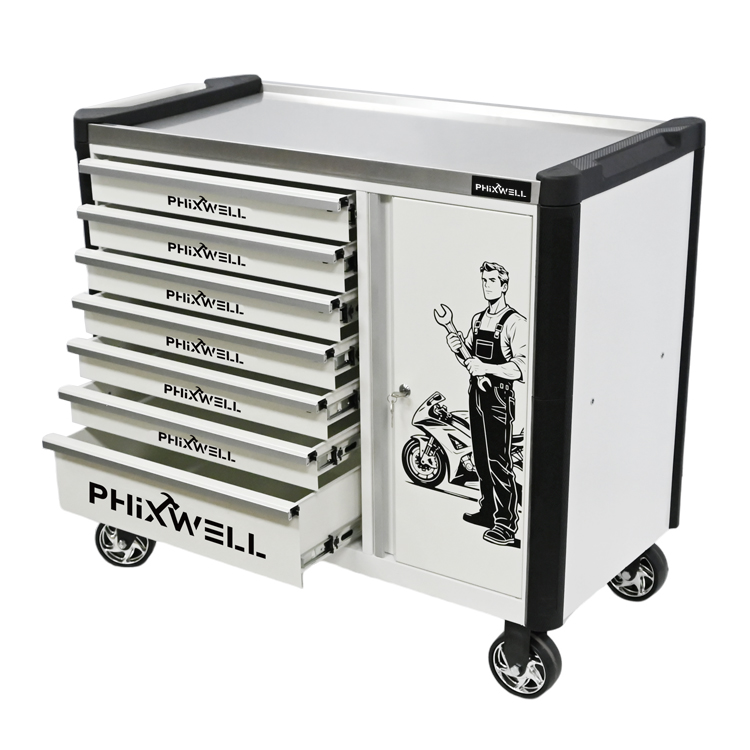 719516 PHIXWELL 7 çekmeceli yeni model takım dolabı