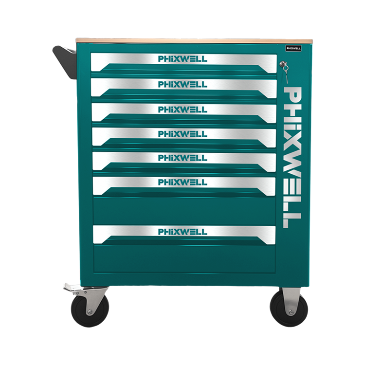 719507 PHIXWELL 7 çekmeceli tezgahlı takım dolabı