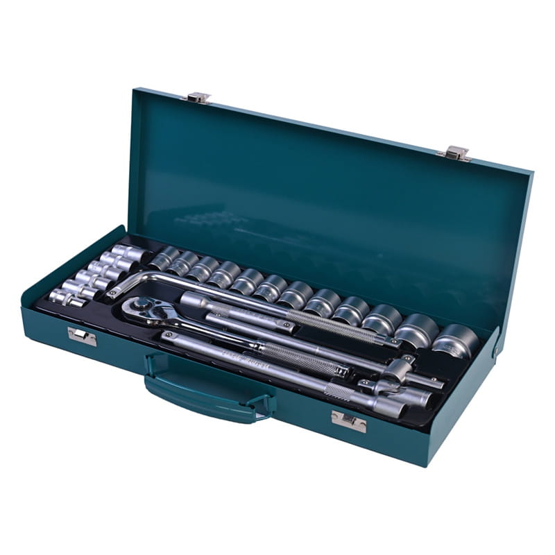 717303 PHIXWELL 24 PARÇA DEMİR KUTU PRİZ TAKIMI
